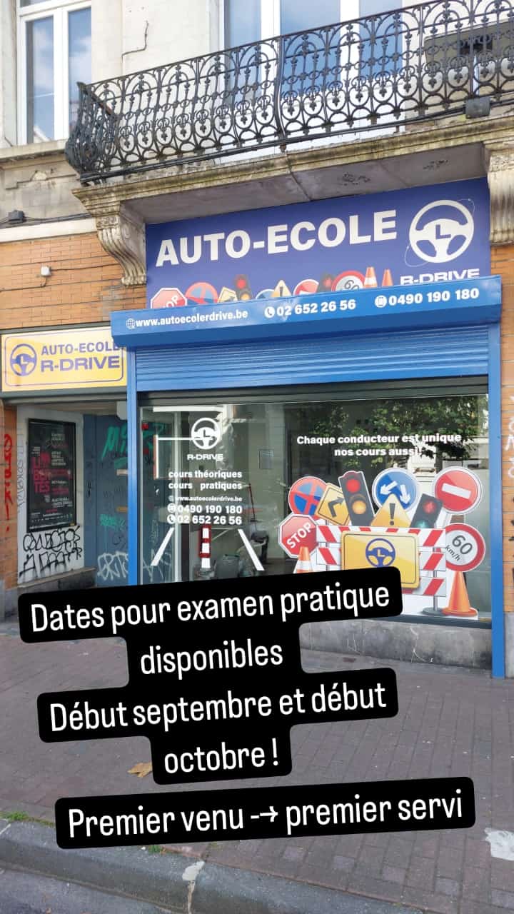 Autoécole R-drive 1060 Bruxelles Saint-Gilles